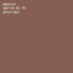 #855F4F - Spicy Mix Color Image